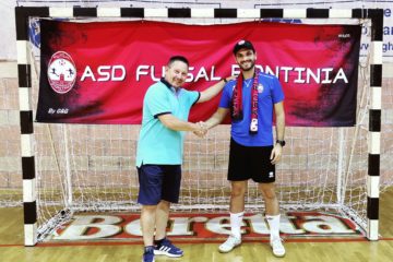 Futsal Pontinia crede nella continuità, Enrico Grassia confermato mister