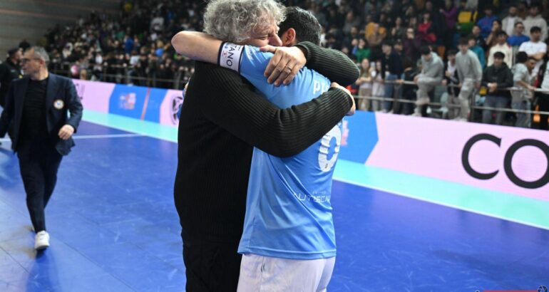 Napoli Futsal,la lettera del Presidente Perugino al termine della stagione.
